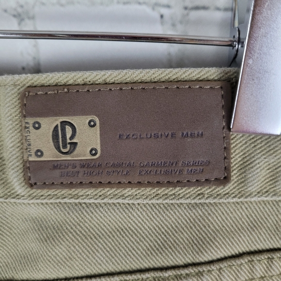 COLLEZIONE INFORMALE | straight leg khaki denim jeans - Picture 2 of 14